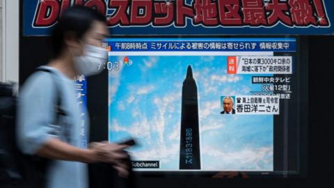 North Korea carries out sixth missile launch in two weeks