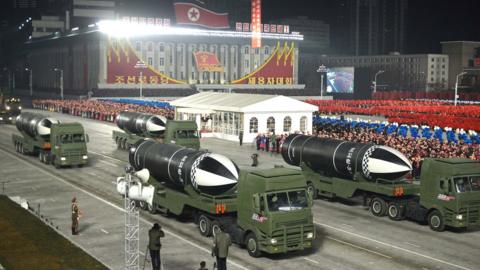 North Korea fires ballistic missile over Japan