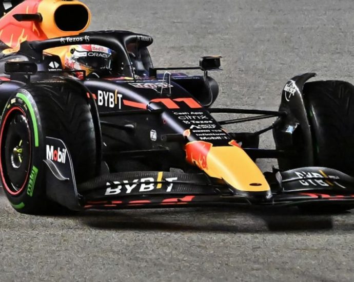 Red Bull’s Sergio Perez finishes first in F1 Singapore Grand Prix