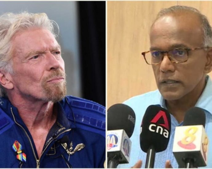 Richard Branson declines invitation to debate death penalty with Shanmugam, says TV format ‘turns serious debate into spectacle’