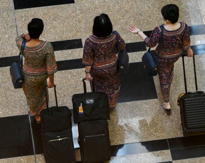 Singapore Airlines says pregnant cabin crew may choose to work temporary ground jobs