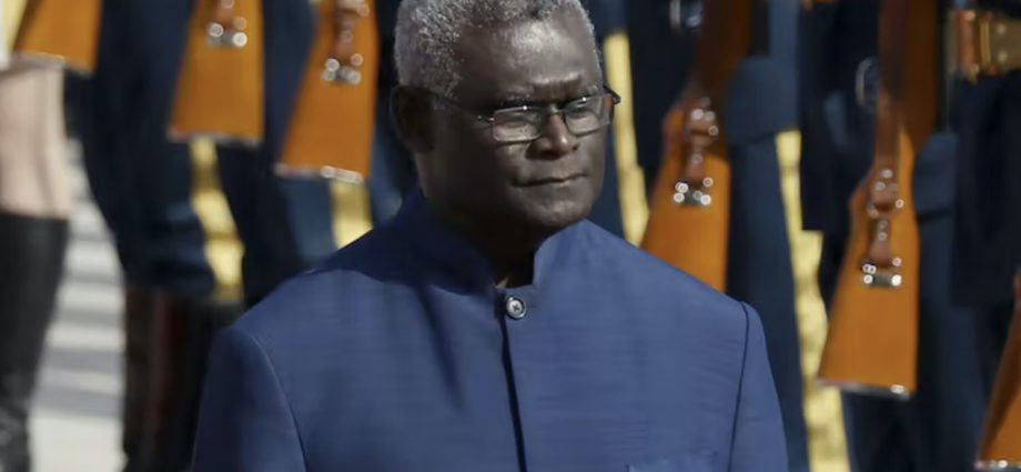 Sogavare to Australia with a China card in his pocket