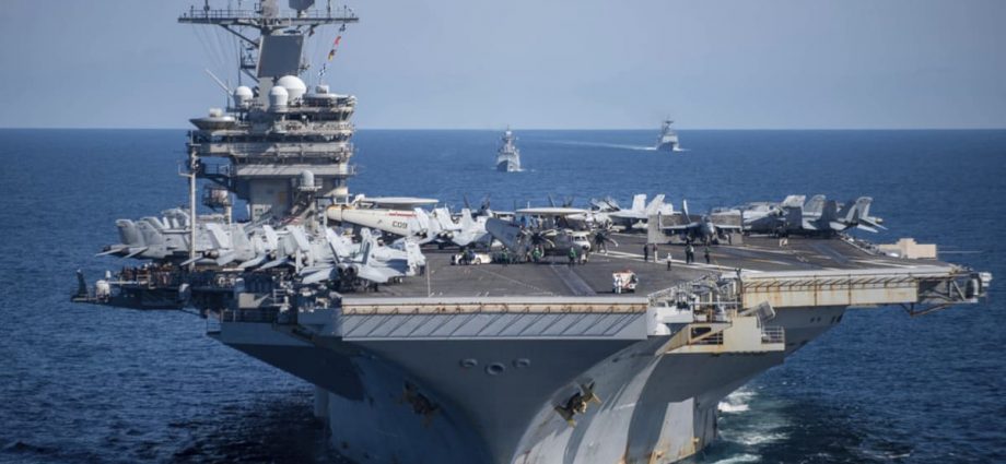 South Korea, US stage drills with aircraft carrier after North Korean missile launches