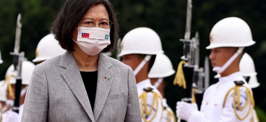 Taiwan president to pledge to bolster combat power as China tensions rise