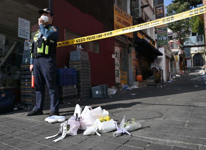 Thai female student among dead in Seoul as Khao San Halloween party goes ahead