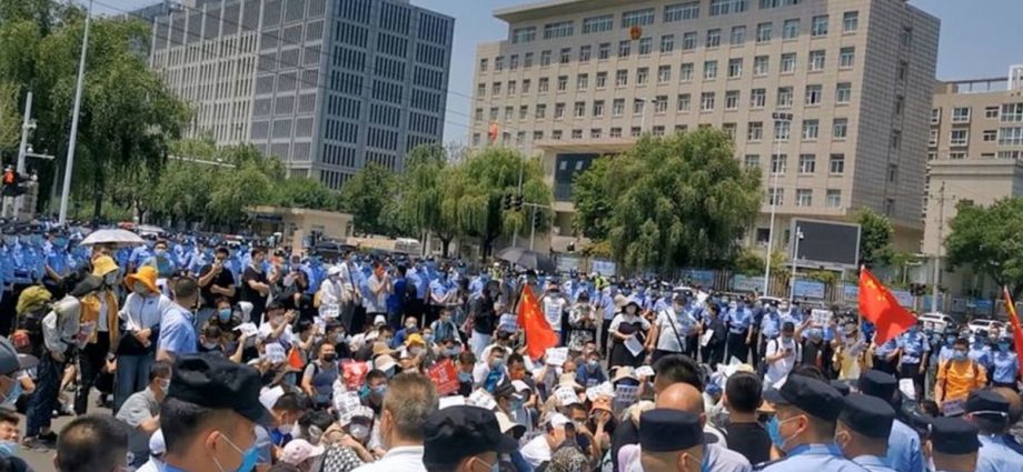 When Chinese protesters came up against Xi’s security machine