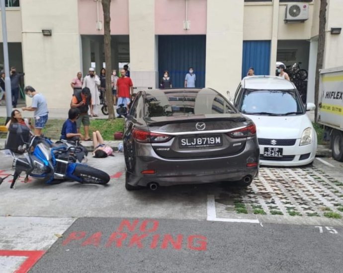 15-year-old girl among 3 people taken to hospital after accident at Yishun HDB car park