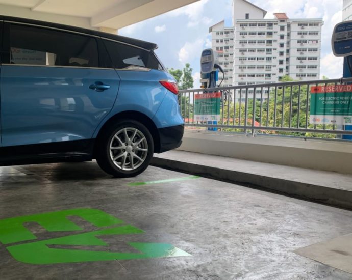 At least 12,000 new EV charging points to be installed in HDB car parks by end-2025: LTA