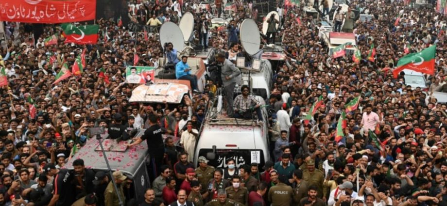 Chaotic and cultish: Imran Khan's carnival edges towards Islamabad