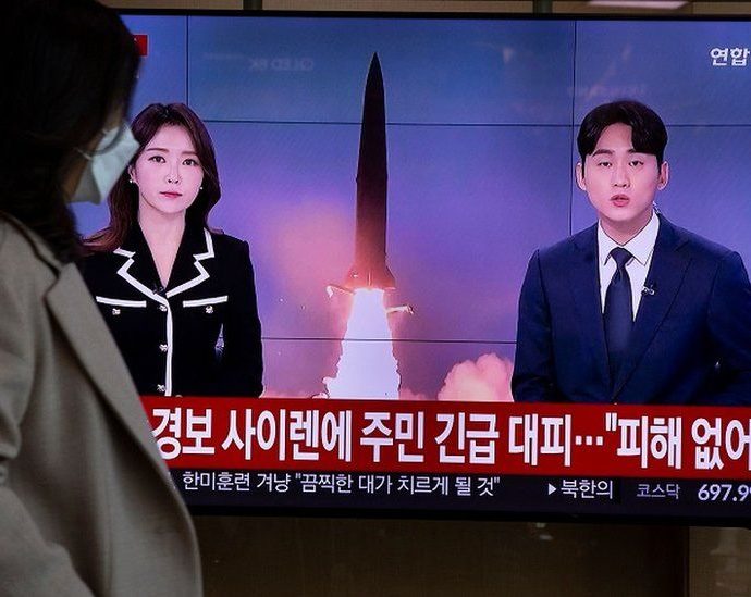 North Korea: Pyongyang fires suspected long-range missile, says Seoul