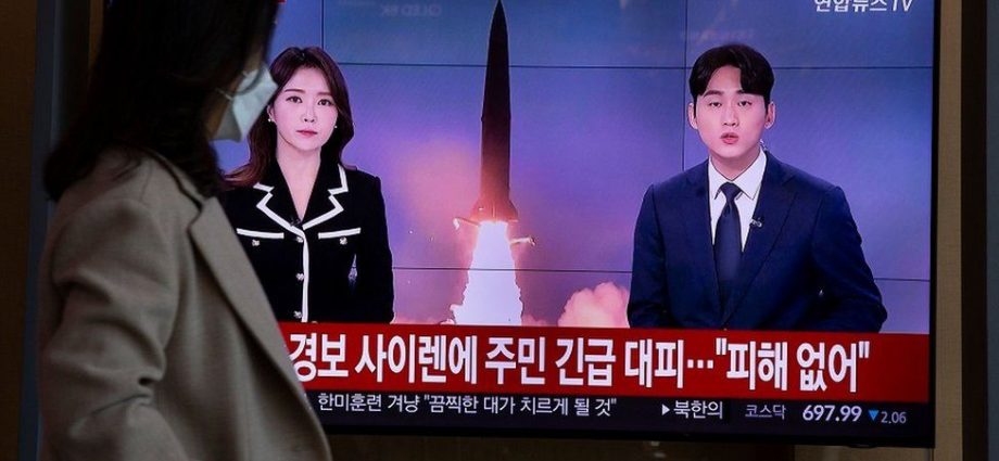 North Korea: Pyongyang fires suspected long-range missile, says Seoul