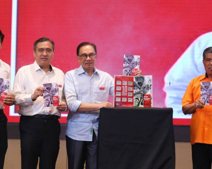 Pakatan Harapan unveils Malaysia election manifesto, cost of living high on the agenda