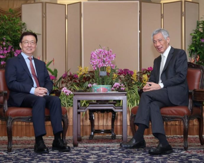 PM Lee meets China’s Vice Premier Han Zheng after annual bilateral meeting