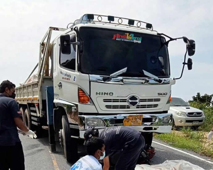 Singaporean man killed in Phuket motorcycle-truck crash