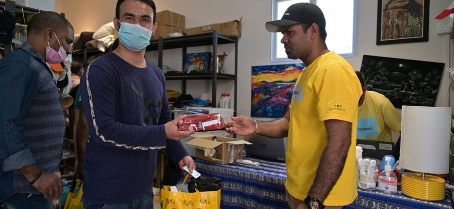 Power banks and Tiger Balms: 10,000 migrant workers get Christmas gifts in charity initiative