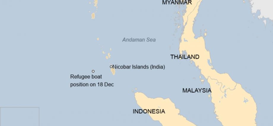 Rohingya boat adrift without supplies near Andaman islands