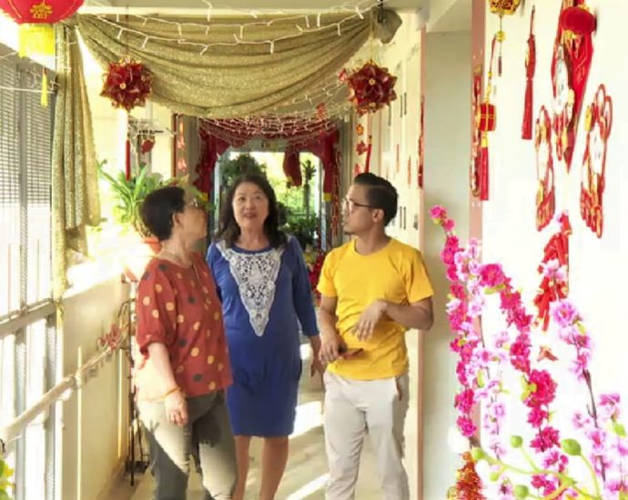 After Christmas, residents rush to get decorations up in time for Chinese New Year