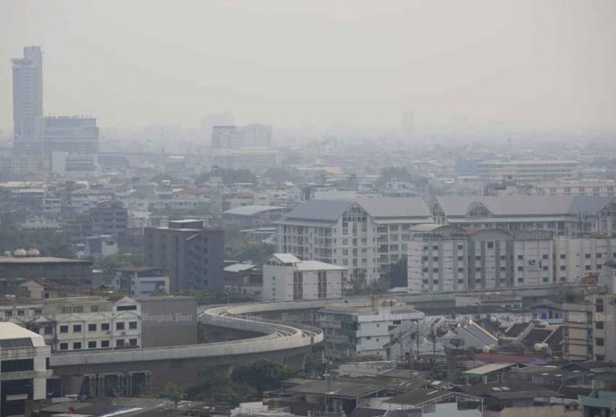 Air pollution warning for Bangkok