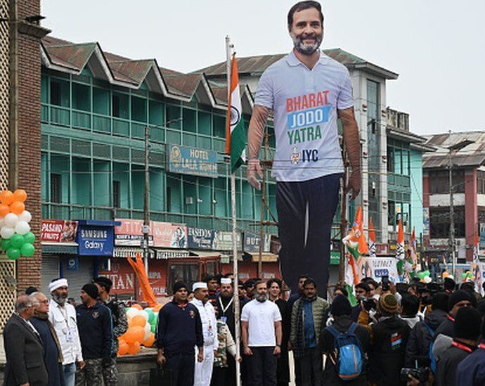 Bharat Jodo Yatra: Rahul Gandhi’s unity march ends in Kashmir