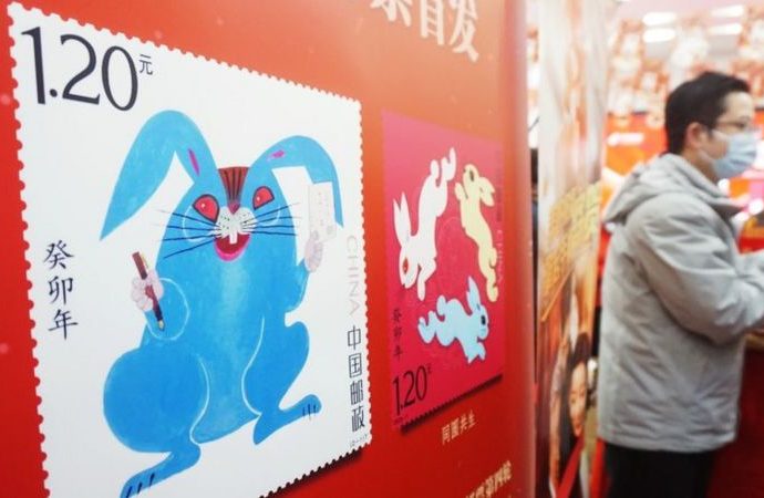 China removes giant rabbit lantern criticised as too ugly