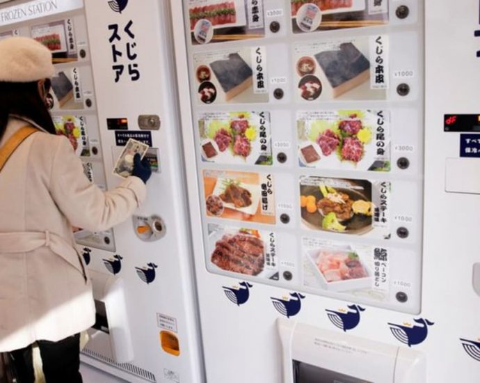 Japan whaling firm pins hopes on vending machines to revive sales