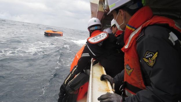 Jin Tian: Eight dead after cargo ship sinks off coast of Japan