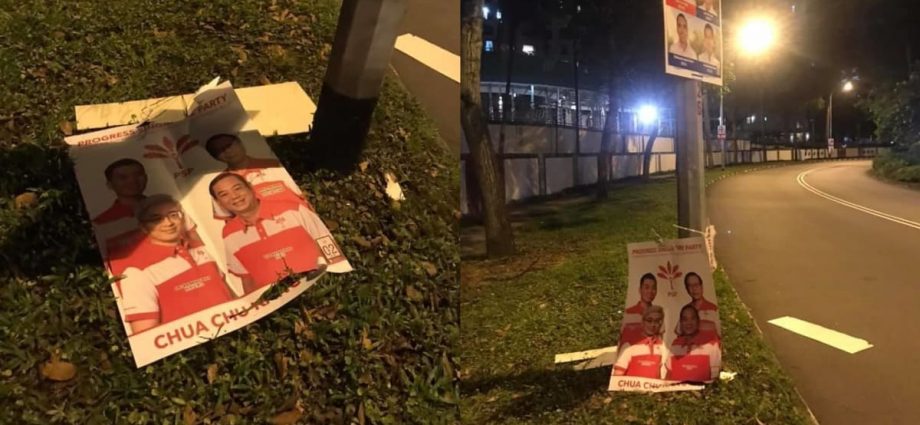 Man fined for removing Progress Singapore Party poster in 2020 General Election