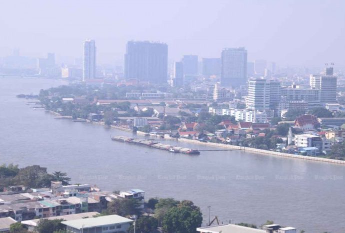 Unsafe PM2.5 dust levels in 23 provinces