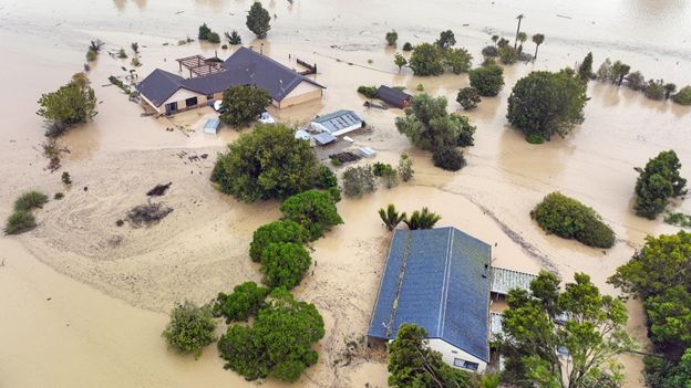 Cyclone Gabrielle: Pictures show huge devastation across New Zealand