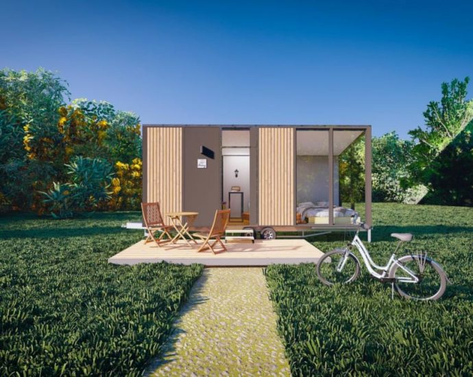 Low-carbon ‘tiny houses’ to be available for short stays on Lazarus Island