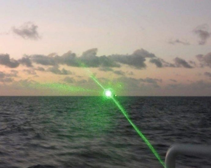 Philippines condemns China’s ‘aggressive’ laser use against ship