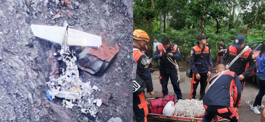 Plane crashes in Philippines, search underway for 4 on board