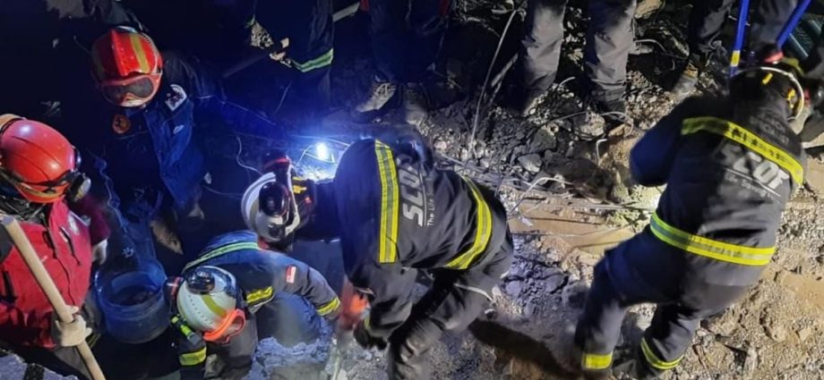 SCDF officers rescue boy from collapsed building in Türkiye earthquake