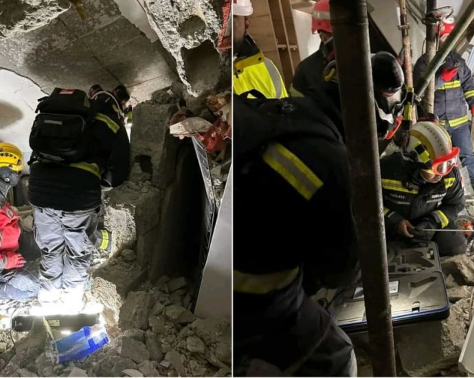 SCDF team assists with rescue of Türkiye-Syria earthquake victim trapped in semi-collapsed building