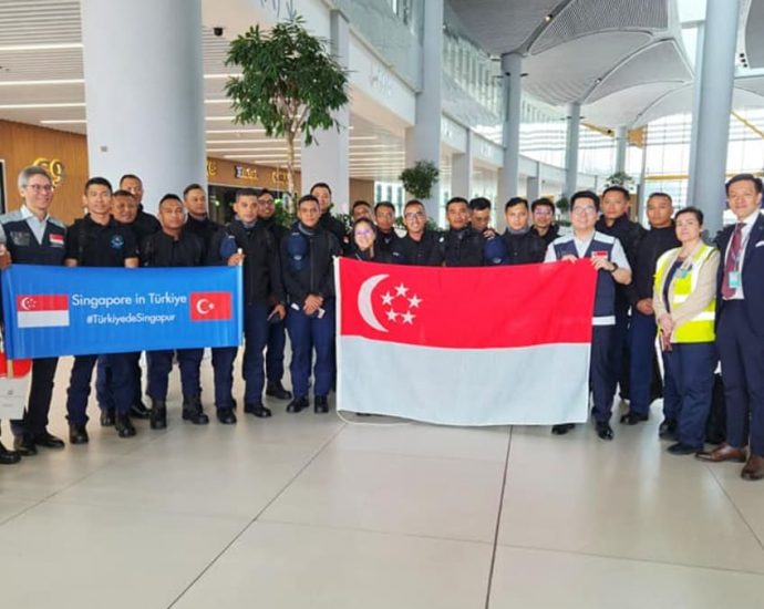 SCDF’s advance team arrive in southern Türkiye to assist with quake rescue efforts