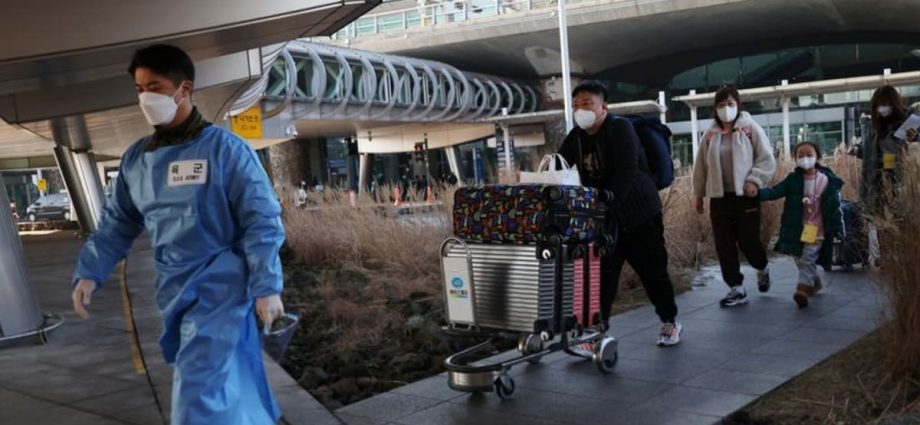 South Korea to lift post-arrival COVID-19 test requirement for travellers from China