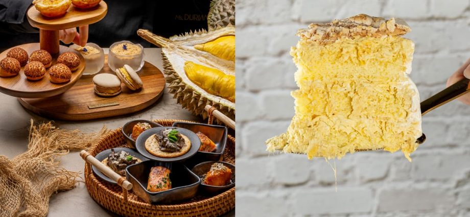 At this durian cafe in Jalan Besar, you can enjoy durian high tea, fried durian and more