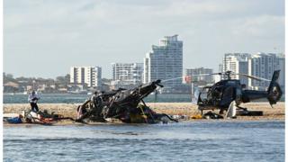 Australia helicopter collision: Pilot did not hear radio call, interim report says