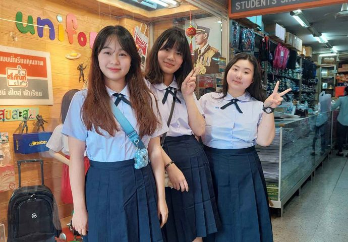 Authorities relent on tourists’ school uni craze