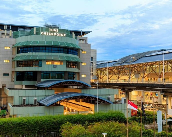 Auxiliary police officer seriously injured at Tuas Checkpoint after being hit by car driving at high speed