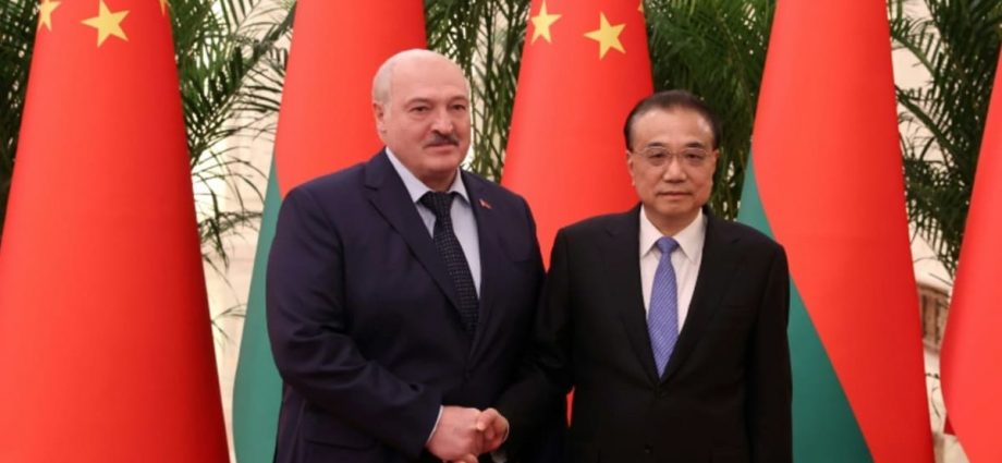 Belarus leader hails China ties ahead of Xi meeting