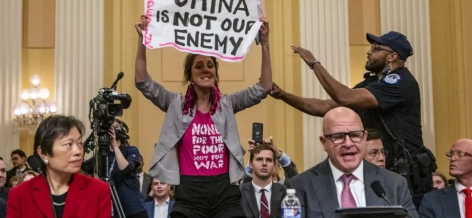 ‘China is not our enemy’: Protesters interrupt US House committee hearing on CCP