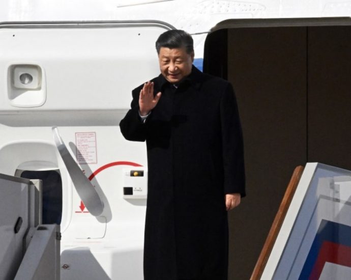 China’s Xi Jinping arrives in Russia for talks with Vladimir Putin