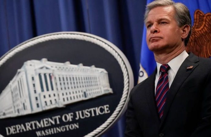 Covid: FBI director Christopher Wray says China lab leak ‘most likely’