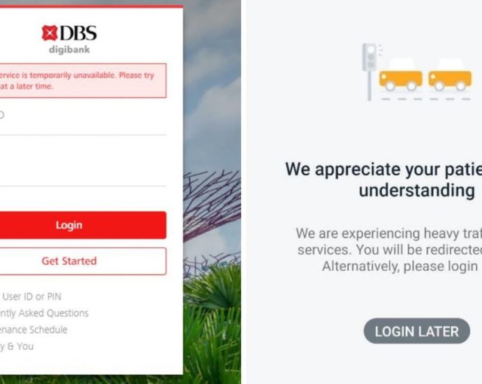 DBS customers unable to access bank’s digital services