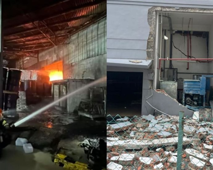 Flammable substances behind fires at Audi, Tuas South buildings: Workplace safety body