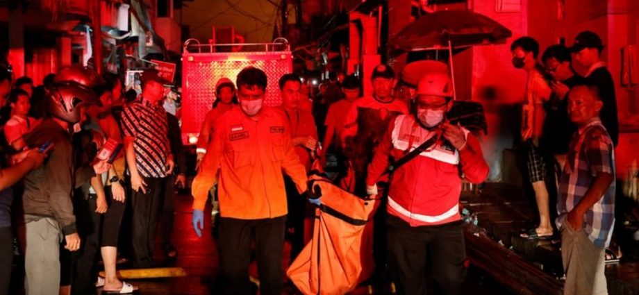 Indonesia fuel depot fire death toll rises to 33