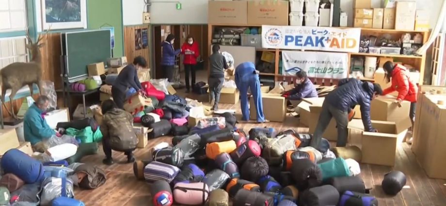 Japanese mountaineer draws on earthquake survival experience to organise Turkiye aid