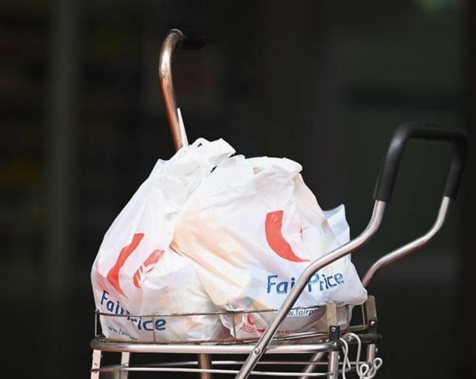 Plastic bag charge at most Singapore supermarkets to start on Jul 3