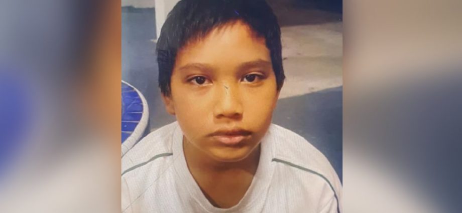 Police appeal for information on 12-year-old boy missing since Mar 14
